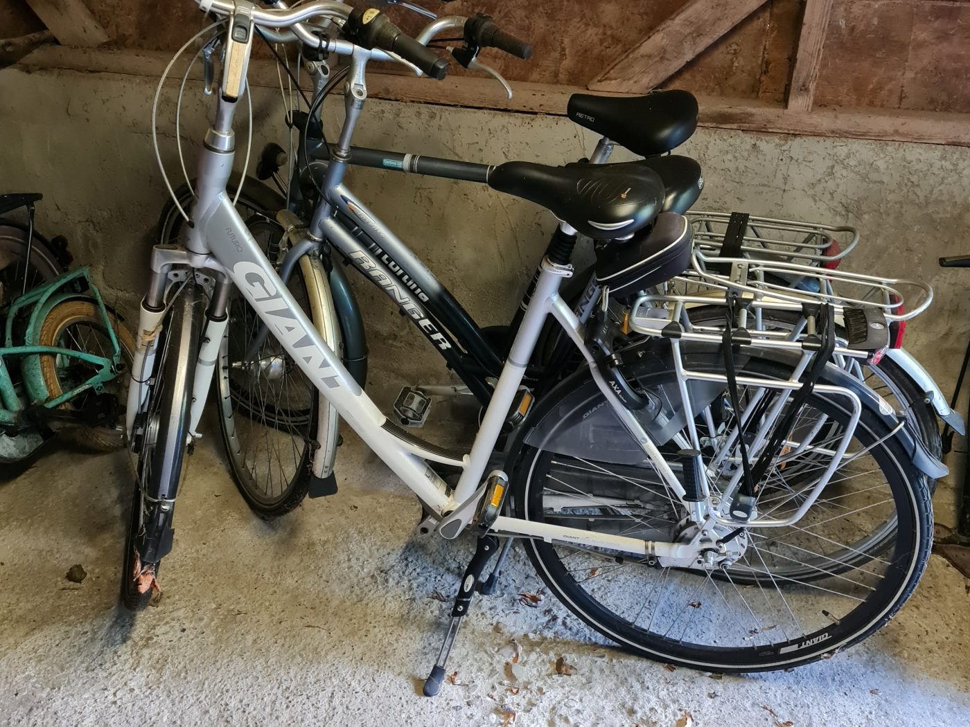 Huurfietsen klaar voor gebruik